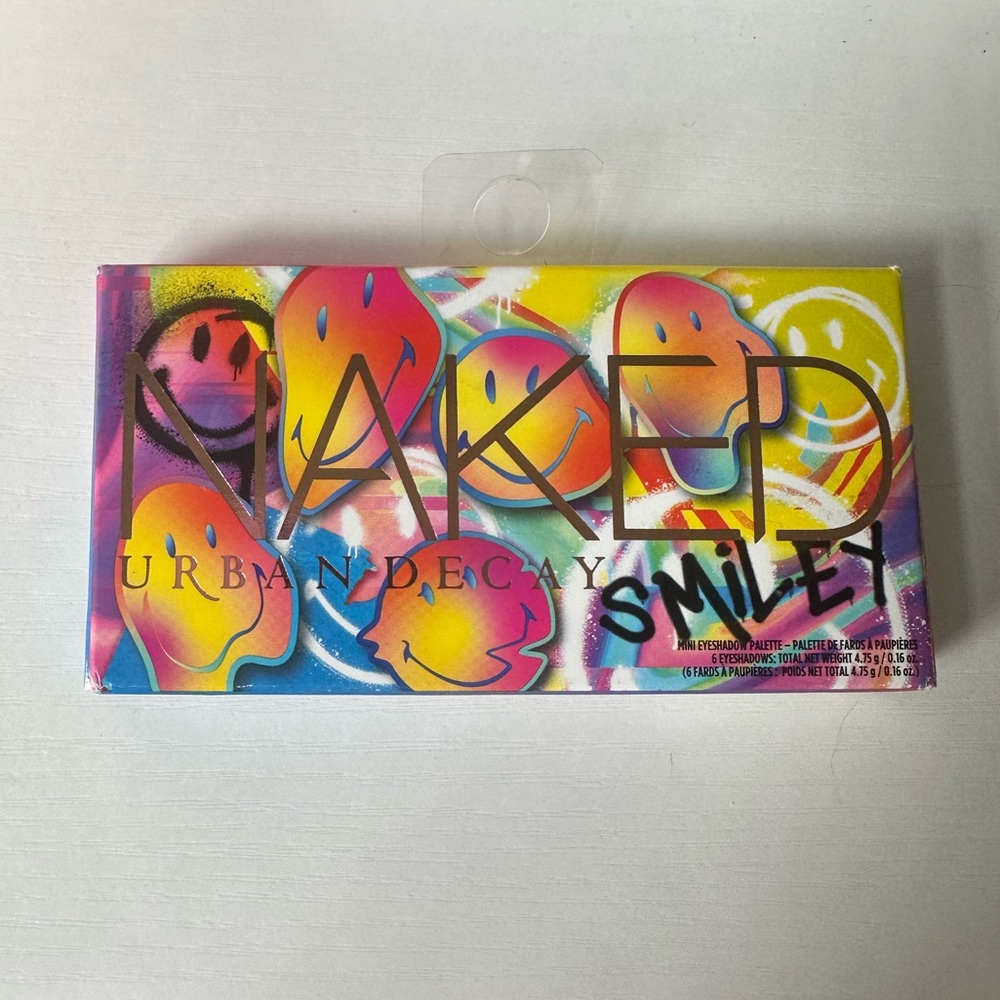 New Urban Decay Naked Smiley Mini Pallet